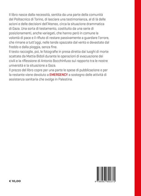 Testamento per Gaza. Pensieri dal cuore del politecnico di Torino - 2