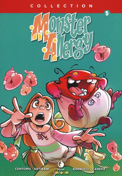 Monster Allergy. Collection. Vol. 5 - Katja Centomo,Francesco Artibani,Alessandro Barbucci - copertina