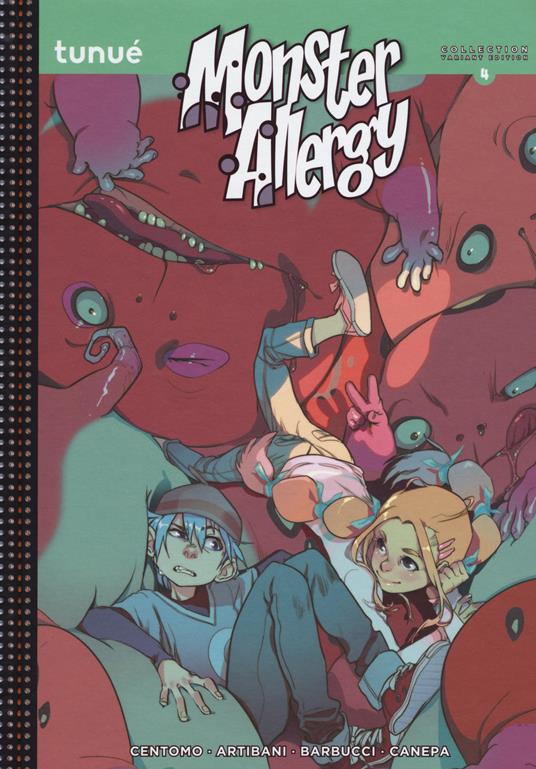 Monster Allergy. Collection. Variant. Vol. 4 - Katja Centomo,Francesco Artibani,Alessandro Barbucci - copertina