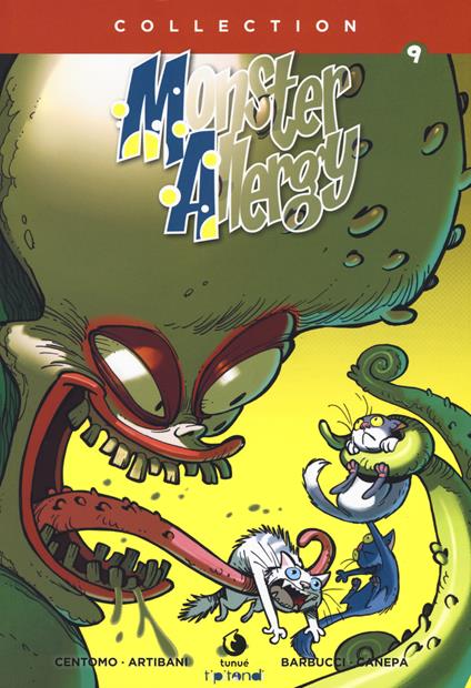Monster Allergy. Collection. Vol. 9 - Katja Centomo,Francesco Artibani,Alessandro Barbucci - copertina