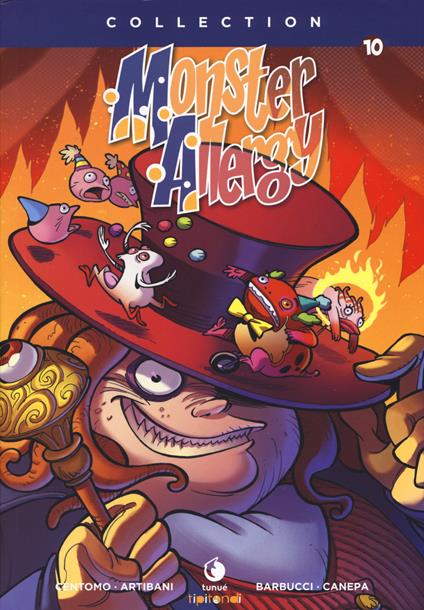 Monster Allergy. Collection. Vol. 10 - Katja Centomo,Francesco Artibani,Alessandro Barbucci - copertina