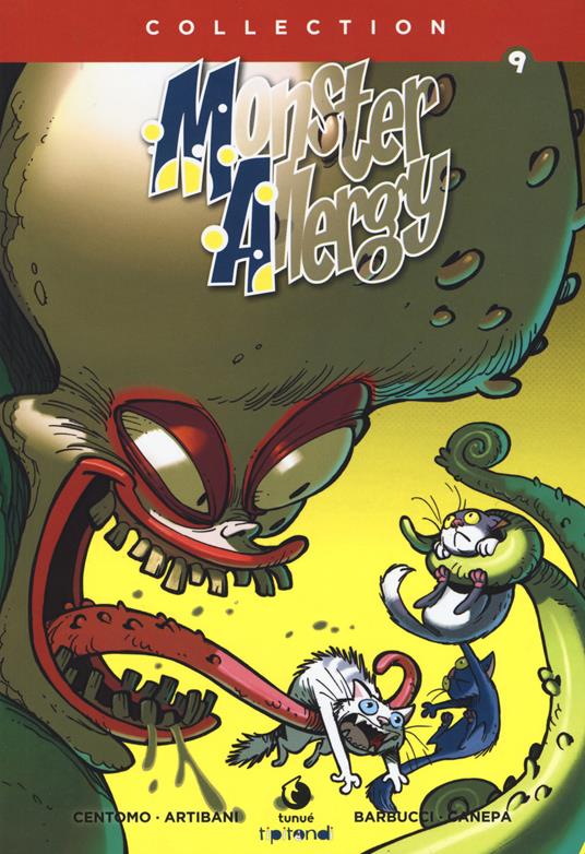 Monster Allergy. Collection. Vol. 9 - Katja Centomo,Francesco Artibani,Alessandro Barbucci - copertina