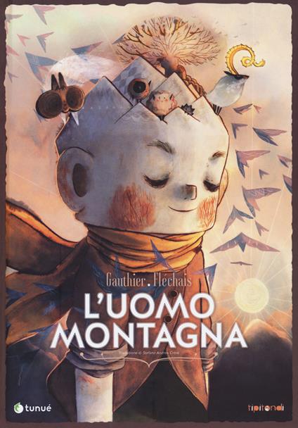 L' uomo montagna - Séverine Gauthier,Amélie Fléchais - copertina