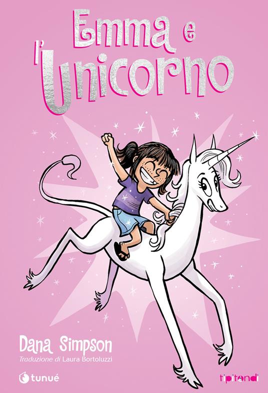 Emma e l'unicorno - Dana Simpson - copertina