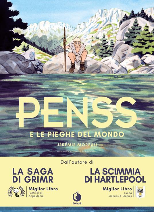 Penss e le pieghe del mondo - Jérémie Moreau - copertina