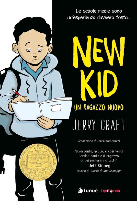 New kid. Un ragazzo nuovo - Jerry Craft - copertina