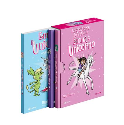 Emma e l'unicorno. Box - Dana Simpson - copertina