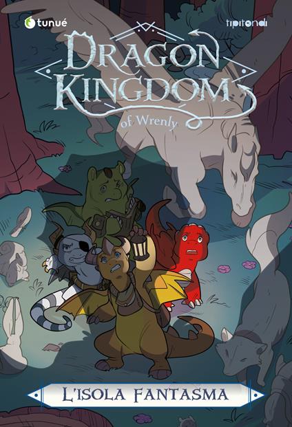 L'isola fantasma. Dragon Kingdom of Wrenly - Jordan Quinn - copertina