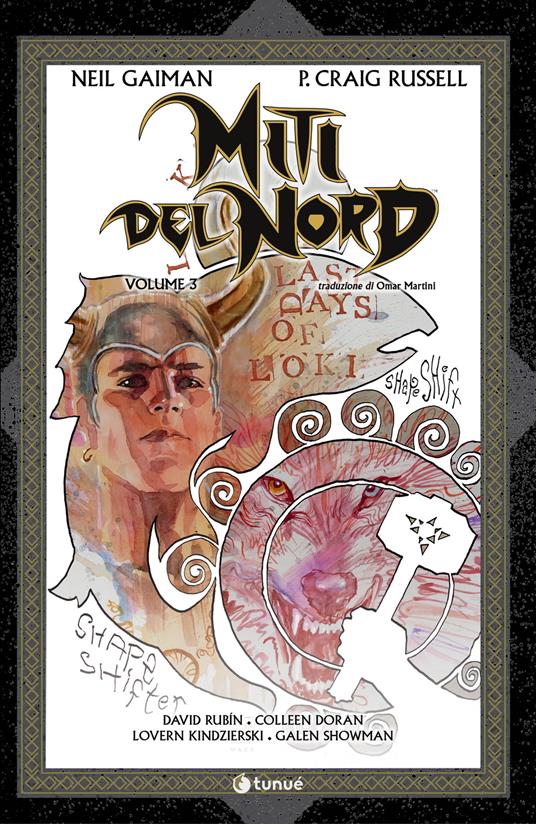 Miti del Nord. Ediz. variant. Vol. 3 - Neil Gaiman - copertina