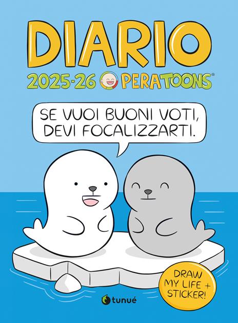 Pera Toons. Diario scolastico 2025-2026 - Pera Toons - copertina