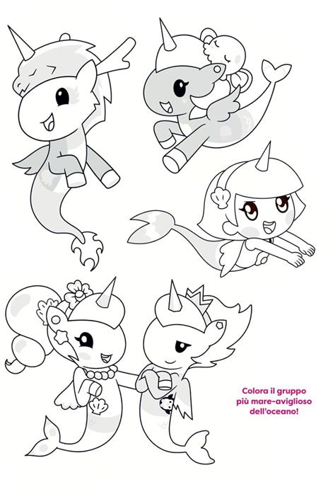 Tokidoki Mermicorno Starfall. Libro adesivi ufficiale a colori. Con 4 poster da collezione - 4