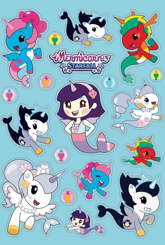 Tokidoki Mermicorno Starfall. Libro adesivi ufficiale a colori. Con 4 poster da collezione - 7