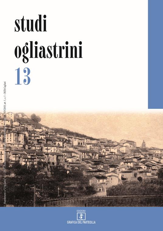 Studi ogliastrini. Cultura e società. Vol. 13 - copertina