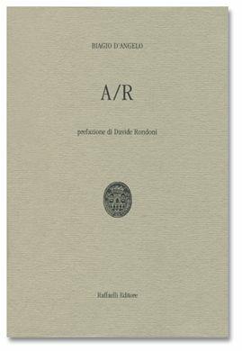 A/R - Biagio D'Angelo - copertina