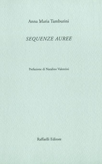 Sequenze auree - Anna Maria Tamburini - copertina