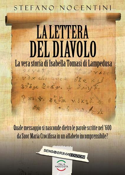La lettera del diavolo. La vera storia di Isabella Tomasi di Lampedusa - Stefano Nocentini - copertina