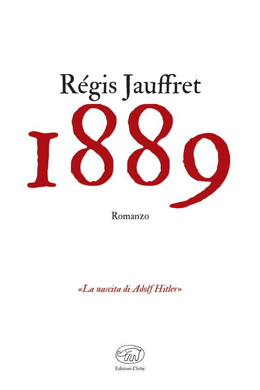 1889 - Régis Jauffret - copertina