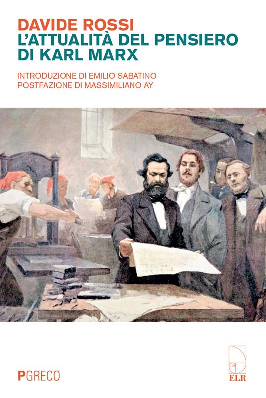 L' attualità del pensiero di Karl Marx - Davide Rossi - copertina
