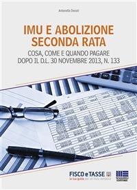 Imu e abolizione seconda rata - Antonella Donati - ebook