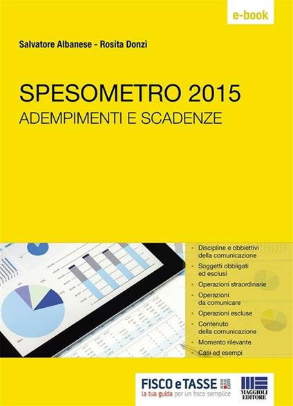 Spesometro 2015 - Salvatore Albanese,Rosita Donzì - ebook