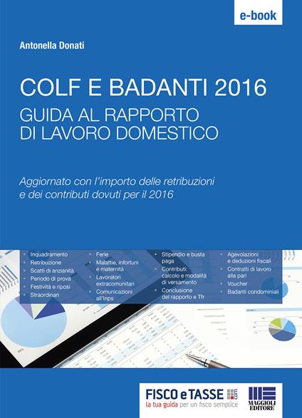 Colf e badanti 2016. Guida al rapporto di lavoro domestico - Antonella Donati - ebook