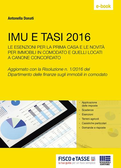 IMU E TASI 2016. Guida al pagamento del saldo di dicembre - Antonella Donati - ebook