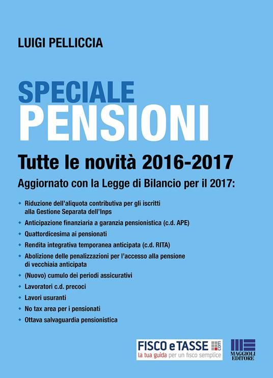 Speciale Pensioni - Luigi Pelliccia - ebook