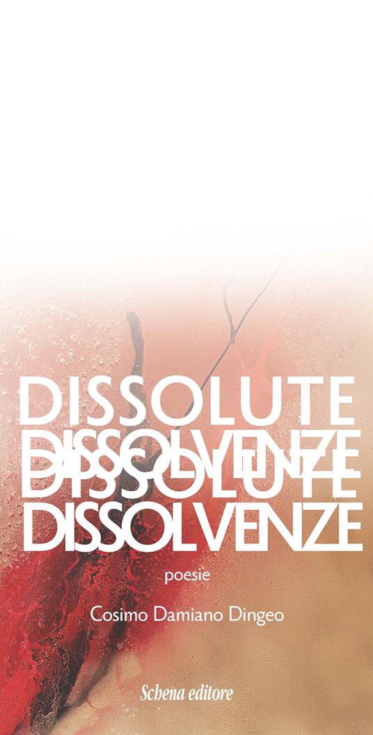 Dissolute dissolvenze - Cosimo Damiano Dingeo - copertina