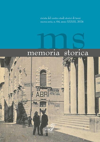Memoria storica. Vol. 64 - copertina