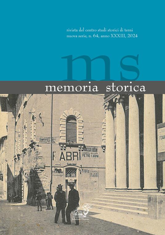 Memoria storica. Vol. 64 - copertina