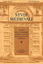 Studi medievali (2018). Vol. 59\1: Giugno.