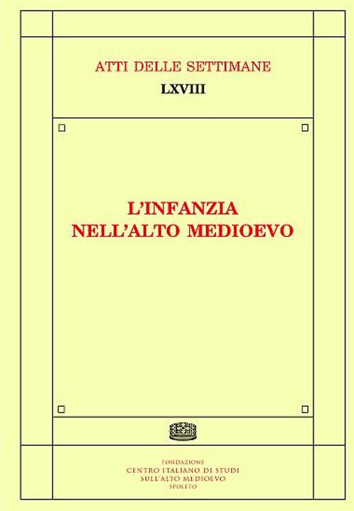 L' infanzia nell'alto Medioevo - copertina
