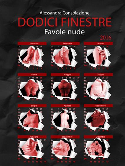 Dodici finestre. Favole nude - Alessandra Consolazione - copertina