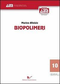 Biopolimeri - Marina Alloisio - copertina