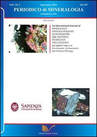 Periodico di mineralogia. Ediz. inglese (2014). Vol. 83 - Antonio Gianfagna - copertina