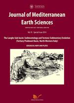 Journal of Mediterranean earth sciences. Vol. 6: Special issue 2014.