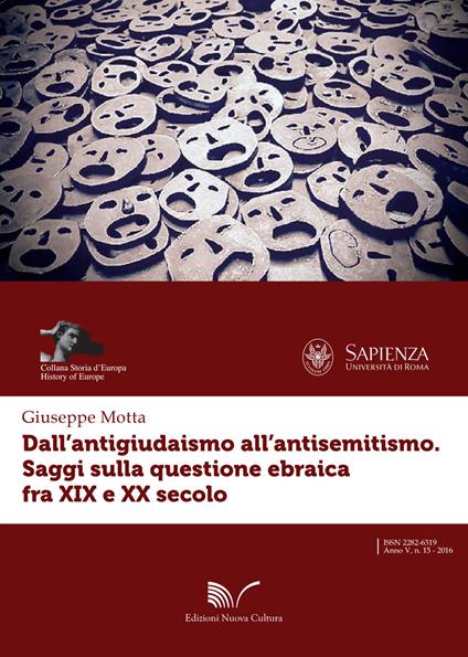 Dall'antigiudaismo all'antisemitismo. Saggi sulla questione ebraica fra XIX e XX secolo - copertina