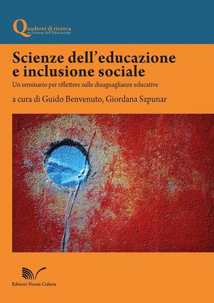 Scienze dell'educazione e inclusione sociale. Un seminario per riflettere sulle disuguaglianze educative - copertina