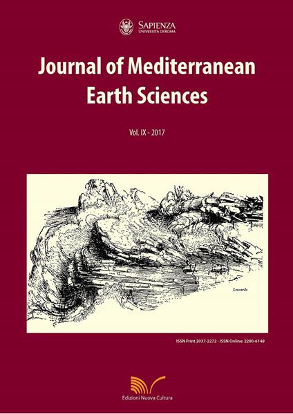 Journal of Mediterranean earth sciences. Vol. 9 - Salvatore Milli - copertina