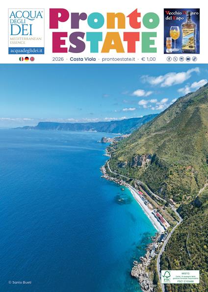 Pronto estate. «Costa Viola» 2026. Ediz. italiana, inglese e tedesca - copertina