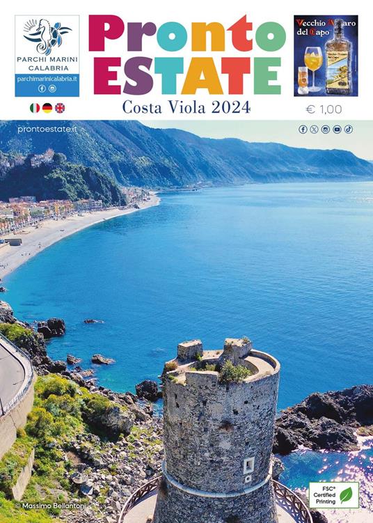 Pronto estate. Costa Viola 2024. Ediz. multilingue - copertina