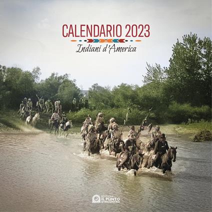 Indiani d'america. Calendario 2023 - copertina