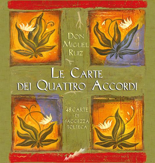 Le carte dei quattro accordi. Nuova ediz. Con 14 Carte - Miguel Ruiz - copertina