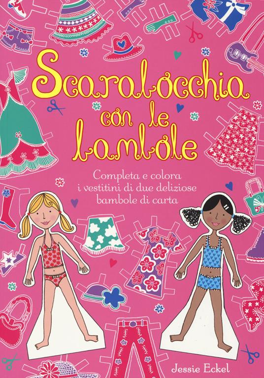 Scarabocchia con le bambole - Jessie Eckel - copertina