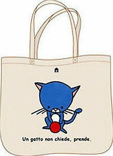 Borsa Un gatto non chiede, prende (nuovo formato)