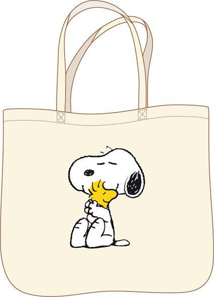 Borsa Shopper Snoopy e Woodstock Best Friends