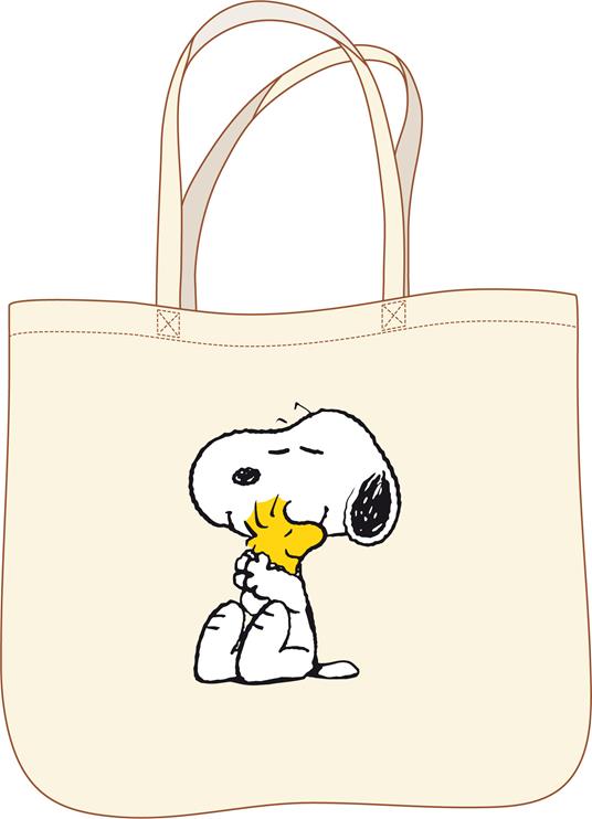 Borsa Shopper Snoopy e Woodstock Best Friends