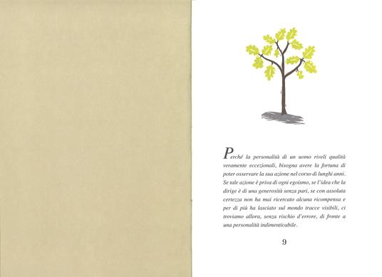 L'uomo che piantava gli alberi. Libro pop-up - Jean Giono - Libro