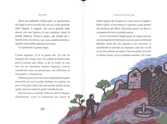 L'uomo che piantava gli alberi. Libro pop-up - Jean Giono - Libro -  Magazzini Salani 