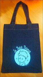 Borsa in jeans Piccolo Principe